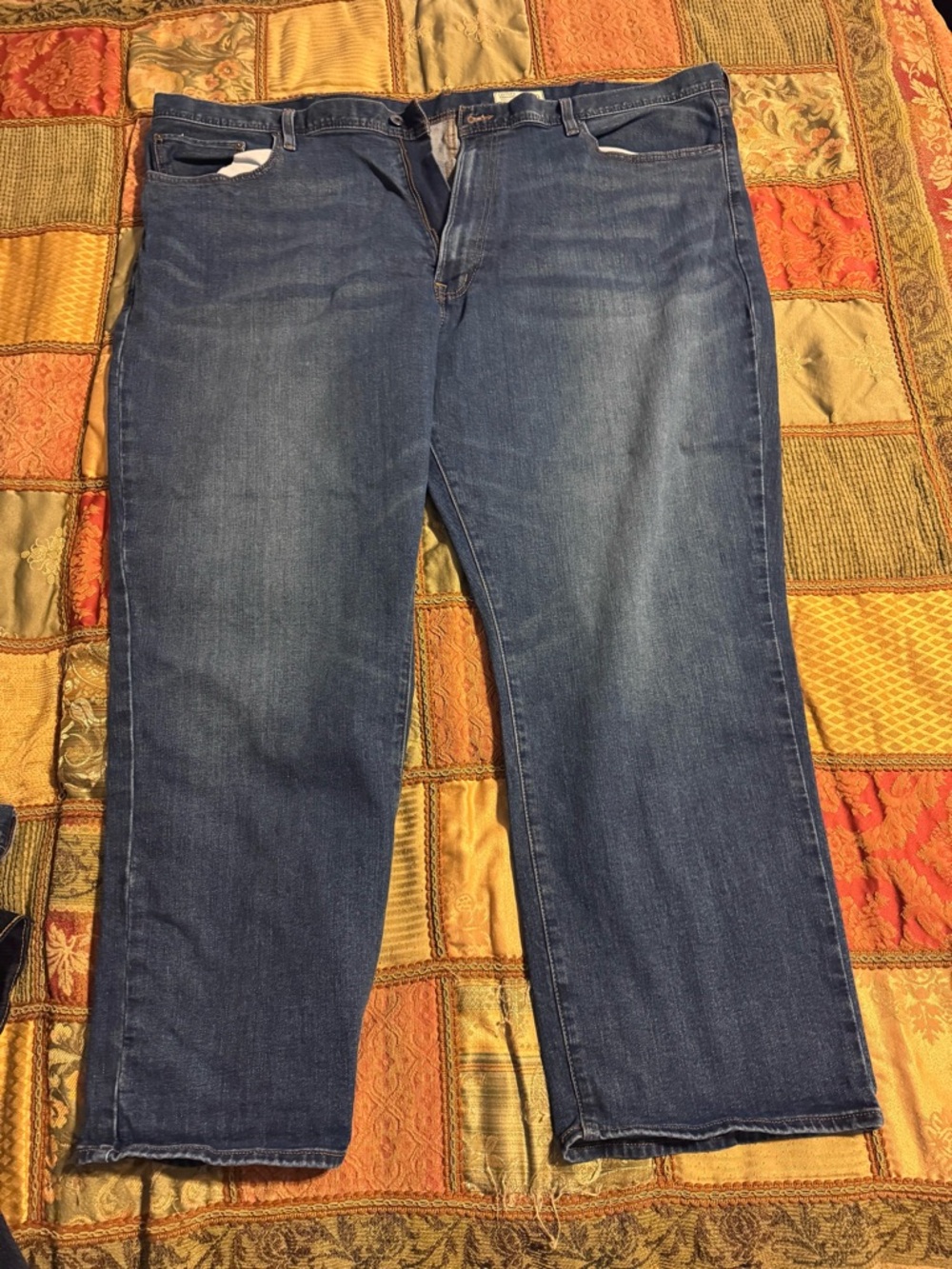 Cremieux 50x30 Dark Wash Straight Leg Jeans